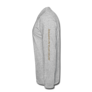 S.C.O.E Premium Long Sleeve Shirt - heather gray