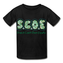 Load image into Gallery viewer, S.C.O.E Youth  T-Shirt - black
