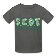 Load image into Gallery viewer, S.C.O.E Youth  T-Shirt - charcoal