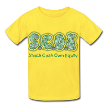 Load image into Gallery viewer, S.C.O.E Youth  T-Shirt - yellow