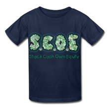 Load image into Gallery viewer, S.C.O.E Youth  T-Shirt - navy