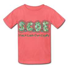 Load image into Gallery viewer, S.C.O.E Youth  T-Shirt - coral