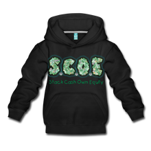 Load image into Gallery viewer, S.C.O.E Youth Premium Hoodie - black