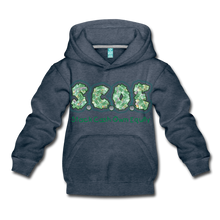 Load image into Gallery viewer, S.C.O.E Youth Premium Hoodie - heather denim