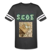 Load image into Gallery viewer, S.C.O.E $2 Bill Jersey T-Shirt - vintage smoke/white