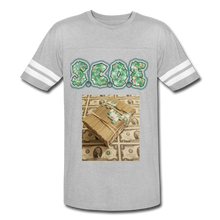 Load image into Gallery viewer, S.C.O.E $2 Bill Jersey T-Shirt - heather gray/white