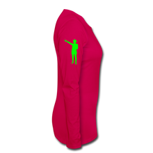 Load image into Gallery viewer, S.C.O.E Women&#39;s Premium Long Sleeve T-Shirt - dark pink