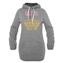 Load image into Gallery viewer, S.C.O.E QUEEN Hoodie Dress - heather gray