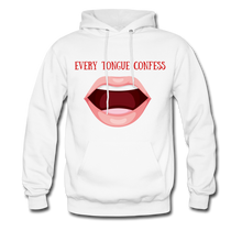 Load image into Gallery viewer, S.C.O.E &quot;Romans 14:11&quot; Hoodie - white