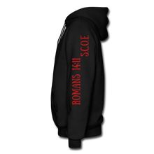 Load image into Gallery viewer, S.C.O.E &quot;Romans 14:11&quot; Hoodie - black