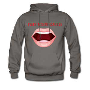 S.C.O.E "Romans 14:11" Hoodie - asphalt gray