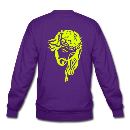 S.C.O.E King of Kings Crewneck Sweatshirt - purple