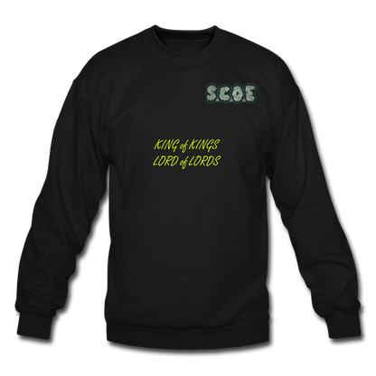 S.C.O.E King of Kings Crewneck Sweatshirt - black