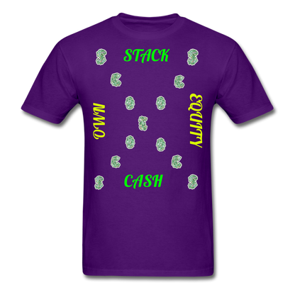 S.C.O.E X Design T-Shirt - purple