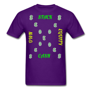S.C.O.E X Design T-Shirt - purple