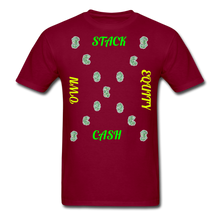 Load image into Gallery viewer, S.C.O.E X Design T-Shirt - burgundy