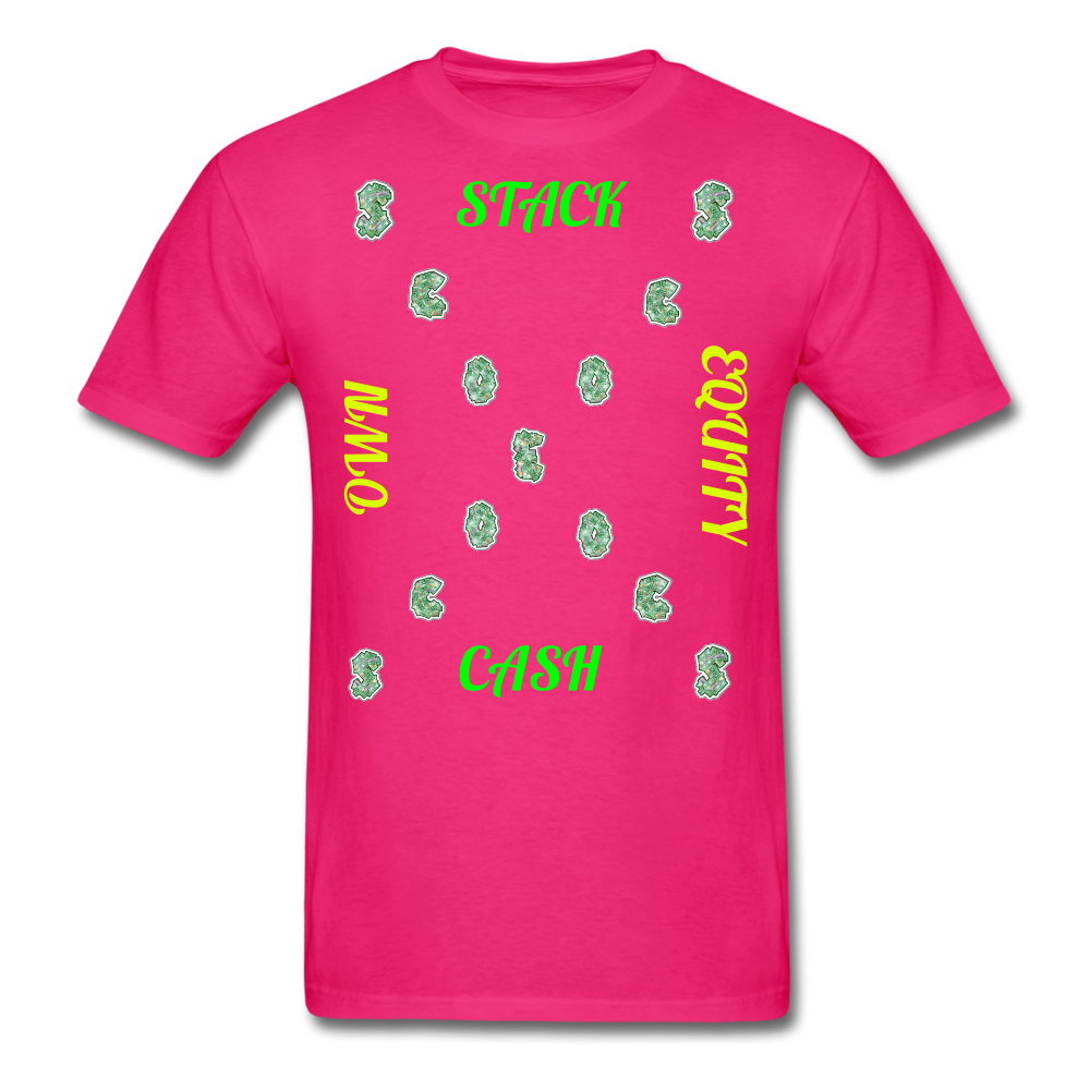 S.C.O.E X Design T-Shirt - fuchsia