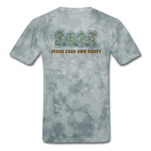 Load image into Gallery viewer, S.C.O.E Healthy Wealthy Wise Vintage T-Shirt - grey tie dye