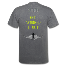 Load image into Gallery viewer, S.C.O.E Never Stressed Never Worried T-Shirt - mineral charcoal gray