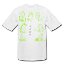 Load image into Gallery viewer, S.C.O.E Vintage Print Tall Tee - white