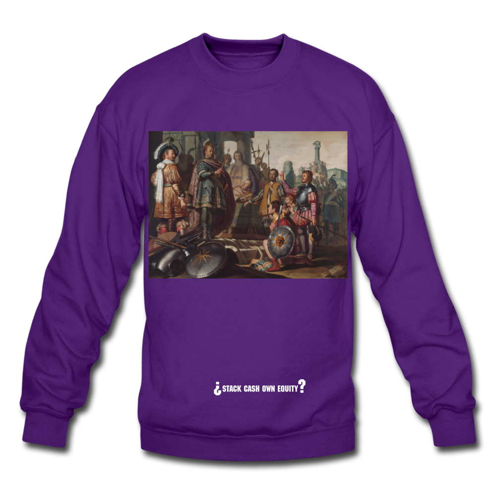 S.C.O.E Rembrandt Crewneck - purple