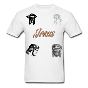 S.C.O.E Jesus Portrait Tee - white
