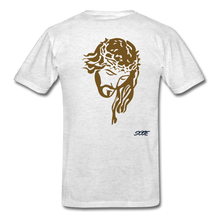 Load image into Gallery viewer, S.C.O.E Jesus Portrait Tee - light heather gray
