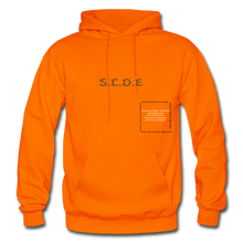 Load image into Gallery viewer, S.C.O.E Financial Freedom Hoodie - orange