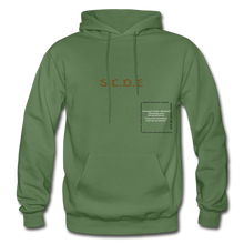 Load image into Gallery viewer, S.C.O.E Financial Freedom Hoodie - military green