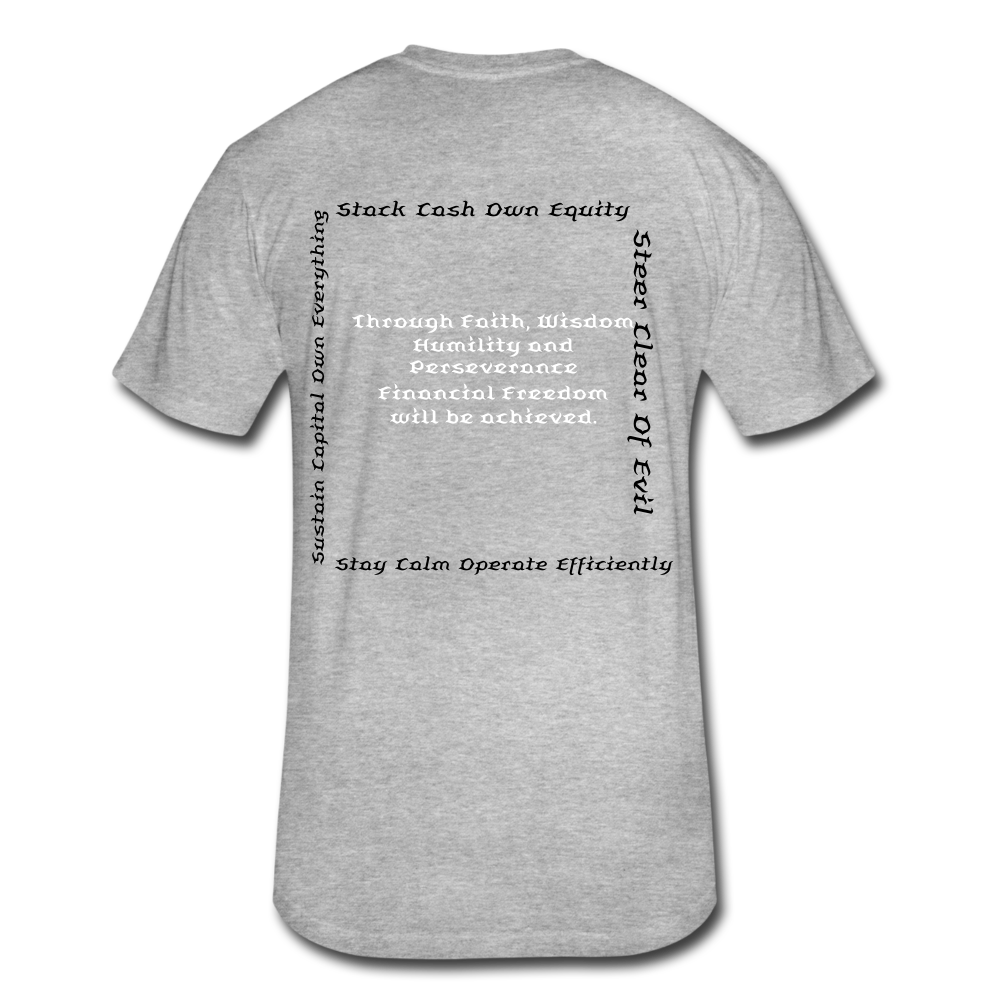 S.C.O.E Financial Freedom T-Shirt - heather gray