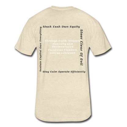 S.C.O.E Financial Freedom T-Shirt - heather cream