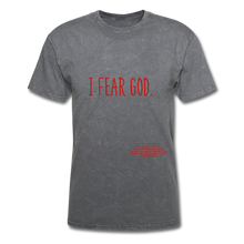 Load image into Gallery viewer, S.C.O.E Fear God T-Shirt - mineral charcoal gray