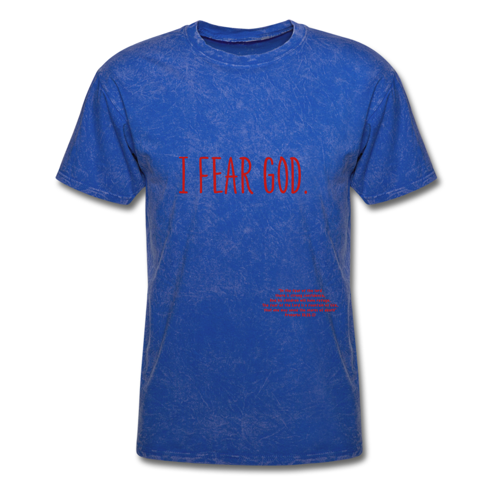 S.C.O.E Fear God T-Shirt - mineral royal