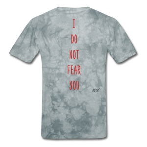 S.C.O.E Fear God T-Shirt - grey tie dye