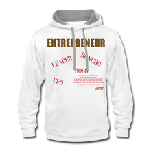 Load image into Gallery viewer, S.C.O.E Entrepreneur Hoodie - white/gray