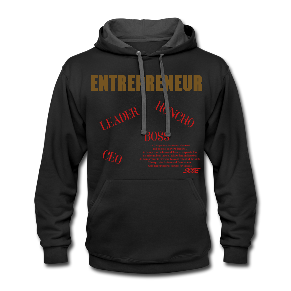 S.C.O.E Entrepreneur Hoodie - black/asphalt