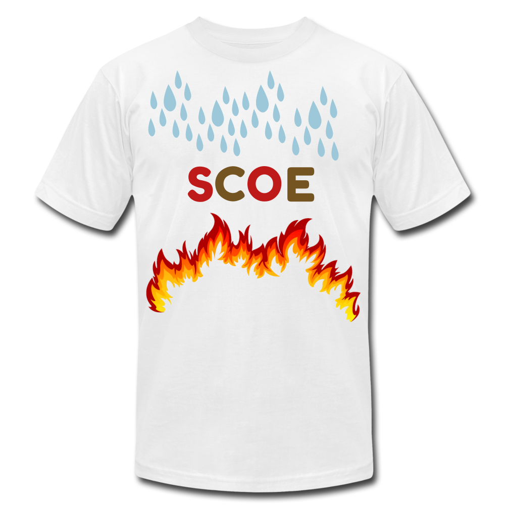 S.C.O.E Fire Jersey T-Shirt - white