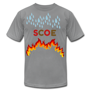 S.C.O.E Fire Jersey T-Shirt - slate