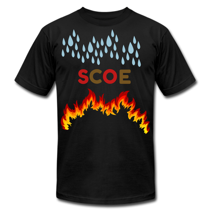 S.C.O.E Fire Jersey T-Shirt - black