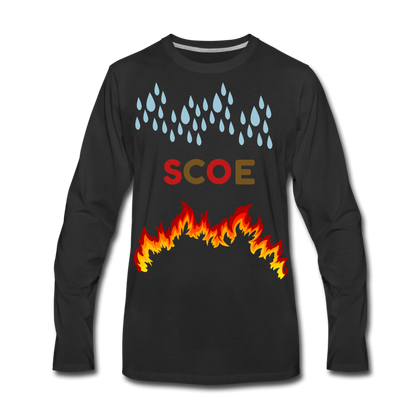 S.C.O.E Fire Long Sleeve Shirt - black