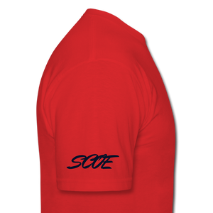S.C.O.E God Knows Unisex T-shirt - red