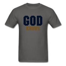 Load image into Gallery viewer, S.C.O.E God Knows Unisex T-shirt - charcoal