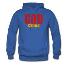 Load image into Gallery viewer, S.C.O.E God Knows Hoodie - royal blue