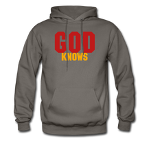 Load image into Gallery viewer, S.C.O.E God Knows Hoodie - asphalt gray
