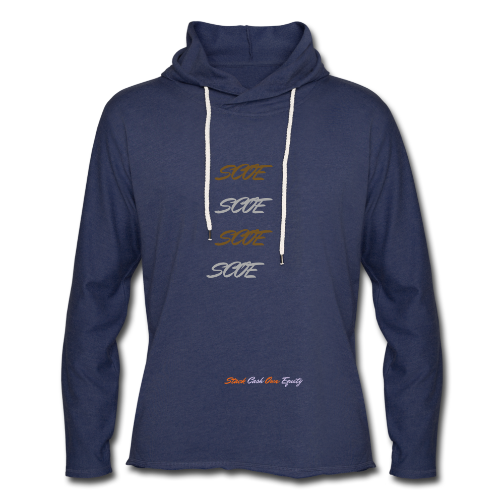 S.C.O.E Business People Terry Hoodie - heather navy
