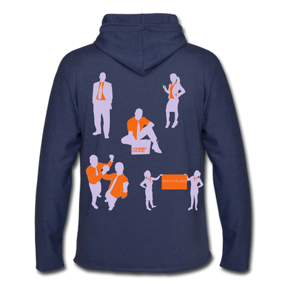 S.C.O.E Business People Terry Hoodie - heather navy