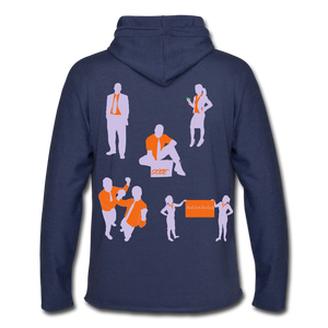 S.C.O.E Business People Terry Hoodie - heather navy