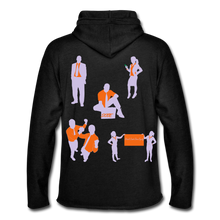 Load image into Gallery viewer, S.C.O.E Business People Terry Hoodie - charcoal gray