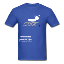 Load image into Gallery viewer, S.C.O.E Evolution T-Shirt - royal blue