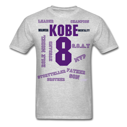 S.C.O.E Kobe Mamba Mentality T-Shirt - heather gray
